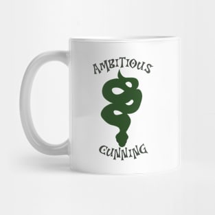 Cunning and ambitious simple snake Mug